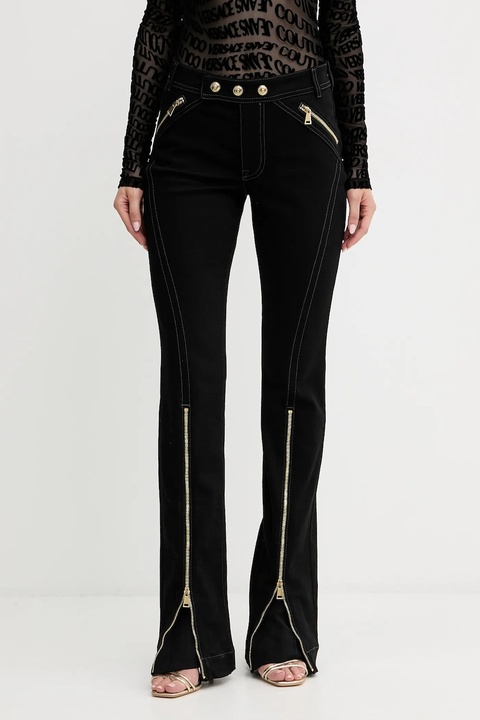 Versace Jeans Couture jeansy damskie high waist 79HAB56M DT037 - zdjęcie produktu nr 1