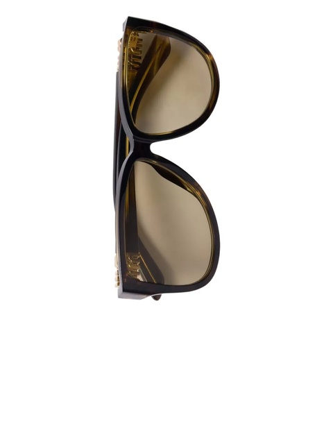 Miu Miu oversize-frame sunglasses - Green - zdjęcie produktu nr 2