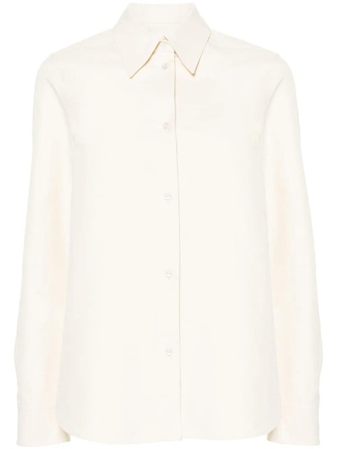 Jil Sander cotton poplin shirt - White - zdjęcie produktu nr 1