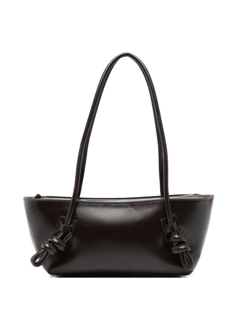 Hereu Fleca knot-detail leather shoulder bag - Brown - zdjęcie produktu nr 1