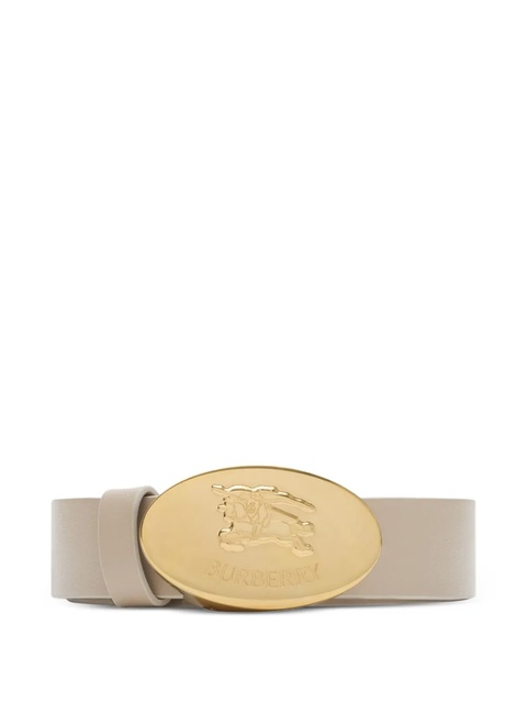 Burberry oval-buckle leather belt - Neutrals - zdjęcie produktu nr 1