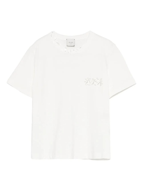 Alysi embellished T-shirt - White - zdjęcie produktu nr 1