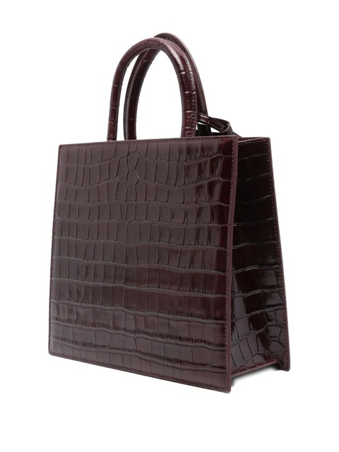 MC2 Saint Barth leather tote bag - Red - zdjęcie produktu nr 2