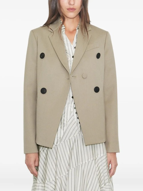 Tory Burch double-breasted blazer - Grey - zdjęcie produktu nr 2
