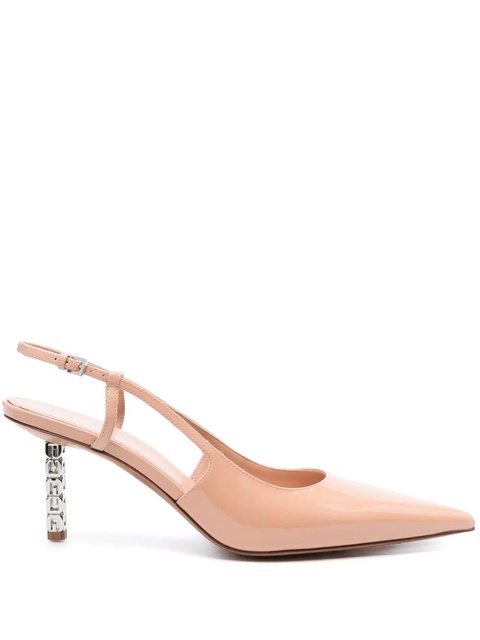 Givenchy G-Cube leather pumps - Neutrals - zdjęcie produktu nr 1