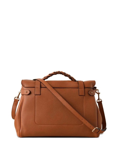Mulberry braided-handle leather tote bag - Brown - zdjęcie produktu nr 2
