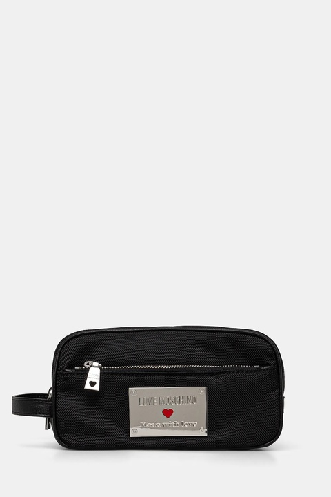 Love Moschino kosmetyczka kolor czarny JC5310PP1 - zdjęcie produktu nr 1