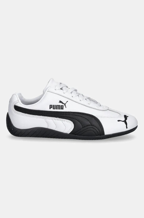 Puma sneakersy skórzane Speedcat LTH damskie kolor biały 401603 - zdjęcie produktu nr 2