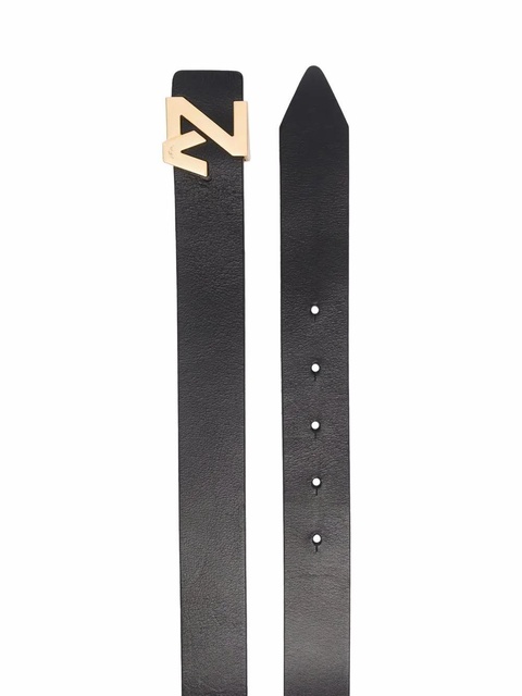 Zadig&Voltaire logo bucklet belt - Black - zdjęcie produktu nr 1