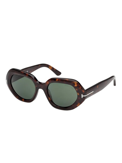 TOM FORD Eyewear geometric-frame sunglasses - Brown - zdjęcie produktu nr 2