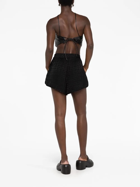 Givenchy 4G-print mini shorts - Black - zdjęcie produktu nr 2