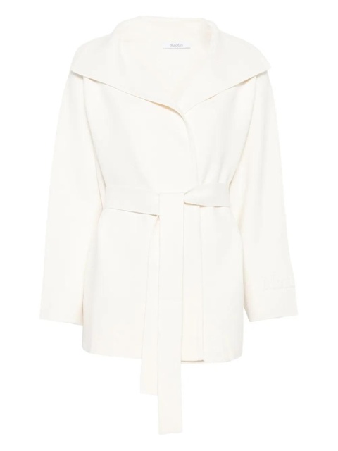 Max Mara hooded wool-blend jacket - Neutrals - zdjęcie produktu nr 1