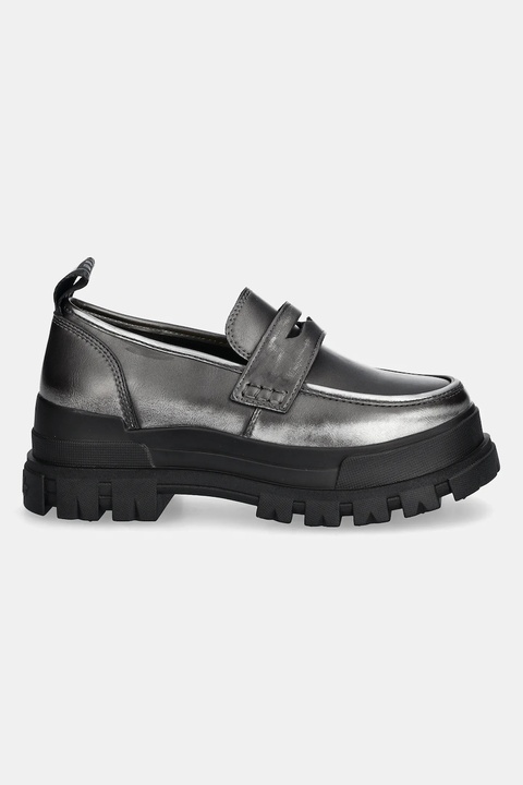 Buffalo mokasyny Aspha Loafer Vntg damskie kolor szary na platformie 1624083-PEW - zdjęcie produktu nr 2
