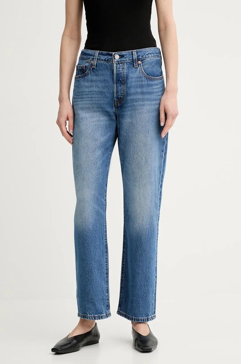 Levi's jeansy 501 90S damskie high waist - zdjęcie produktu nr 1