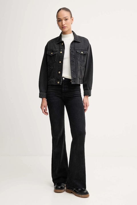 Pepe Jeans sweter damski kolor beżowy lekki z półgolfem PL7000026 - zdjęcie produktu nr 2