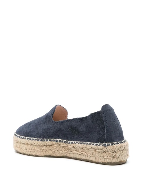 Manebi slip-on suede espadrilles - Blue - zdjęcie produktu nr 2