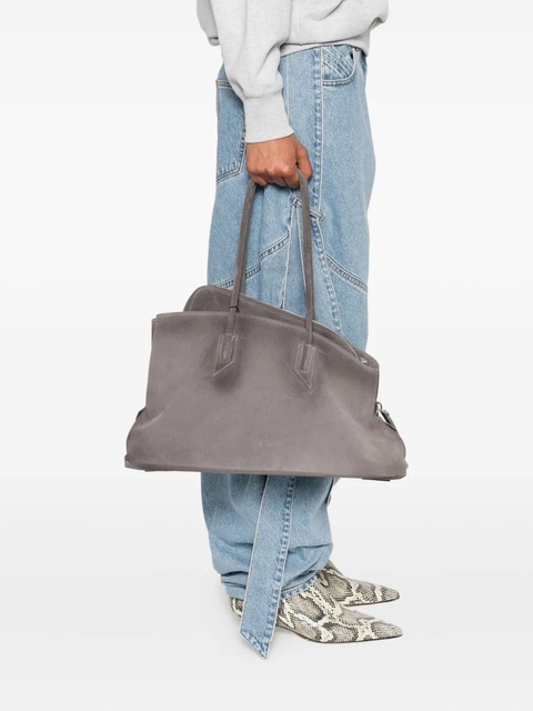 The Attico medium La Passeggiata shoulder bag - Grey - zdjęcie produktu nr 2