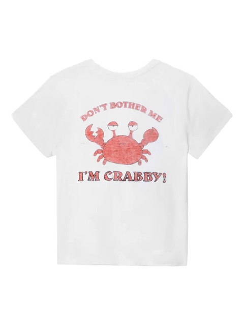 RE/DONE crab graphic tee - White - zdjęcie produktu nr 2