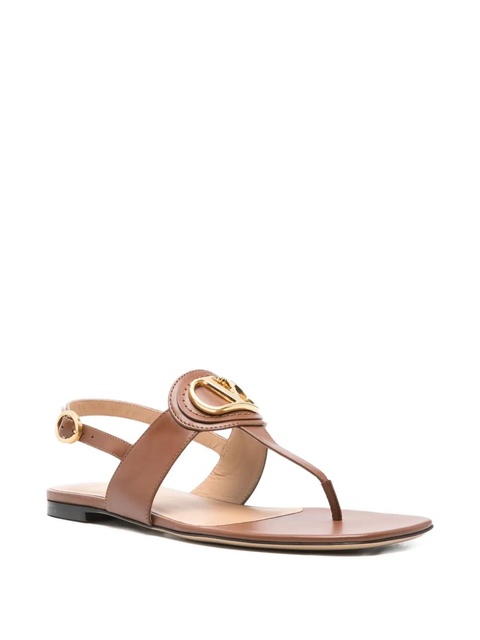 Valentino Garavani VLogo slingback sandals - Brown - zdjęcie produktu nr 2