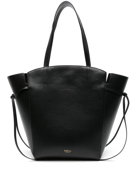Mulberry Clovelly leather tote bag - Black - zdjęcie produktu nr 1