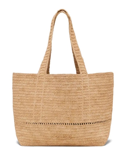 Maje logo-detailing tote bag - Neutrals - zdjęcie produktu nr 1