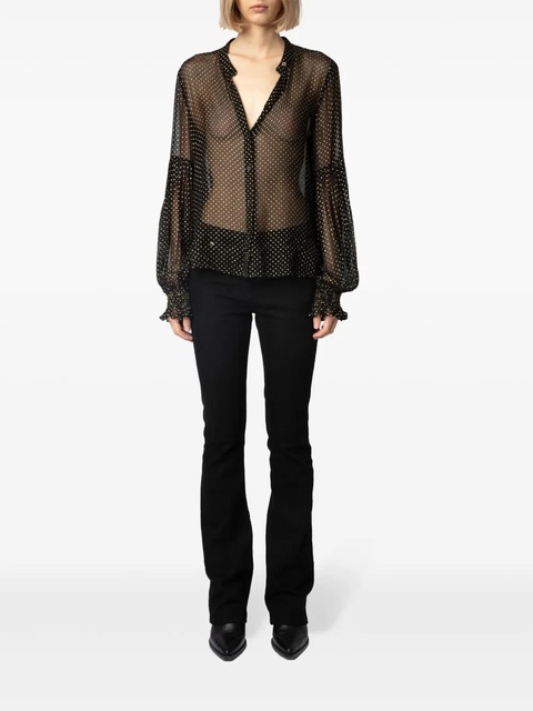 Zadig&Voltaire Tandy blouse - Black - zdjęcie produktu nr 1
