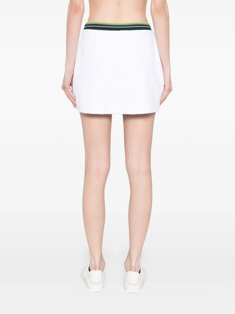 Casablanca velour tennis skirt - White - zdjęcie produktu nr 2