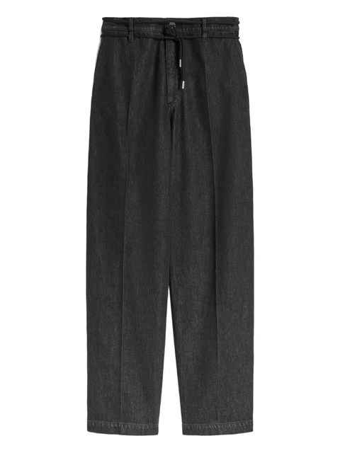 Sportmax Capsule drawstring jeans - Black - zdjęcie produktu nr 1