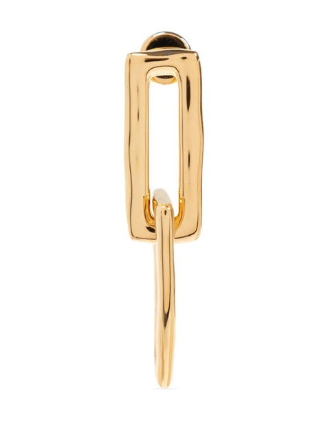 Jil Sander Rectangular Frame earrings - Gold - zdjęcie produktu nr 2