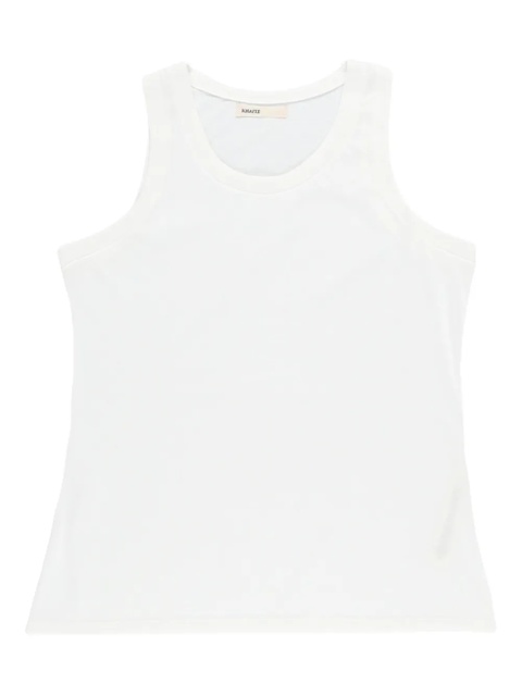 KHAITE round-neck vest - White - zdjęcie produktu nr 1
