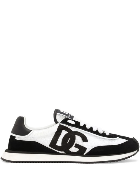 Dolce & Gabbana DG Cushion mixed-material sneakers - White - zdjęcie produktu nr 1