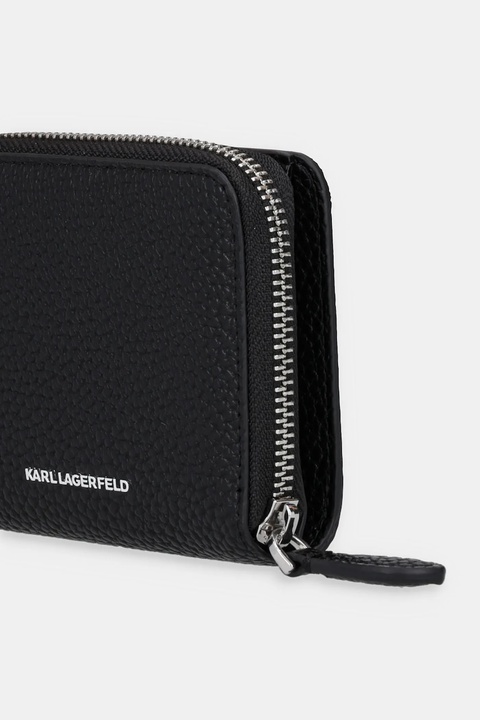Karl Lagerfeld portfel damski kolor czarny A1W32126 - zdjęcie produktu nr 2