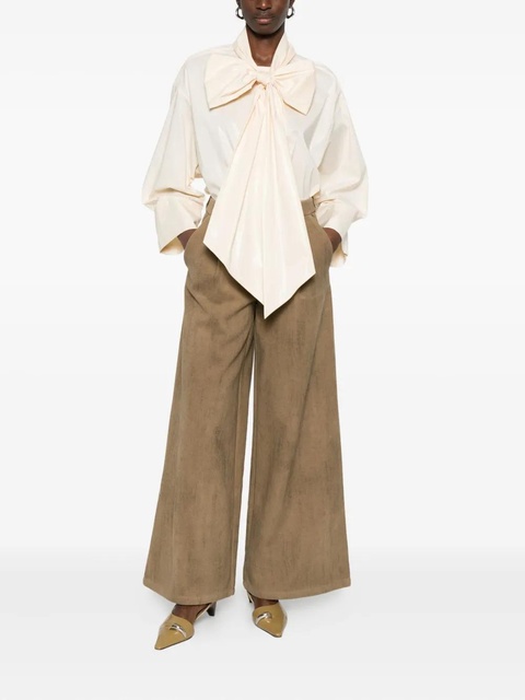 Eleh bow detail blouse - BEIGE - zdjęcie produktu nr 2