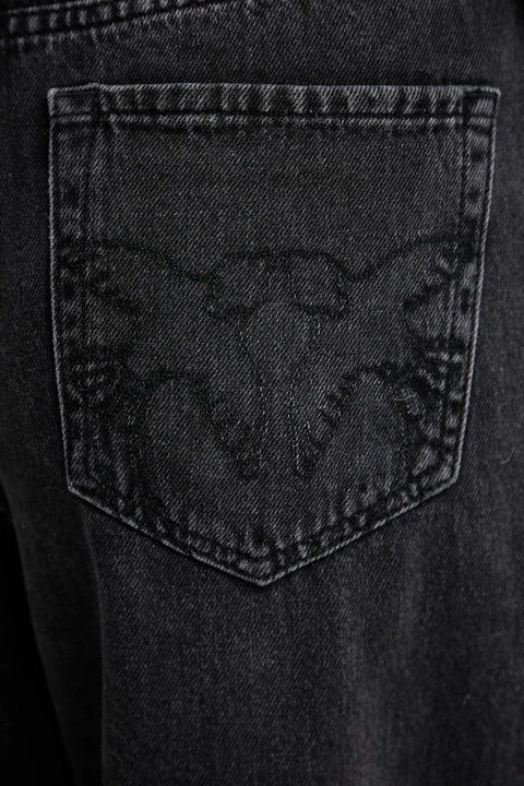 Pinko jeansy damskie kolor szary 104646 A2SA - zdjęcie produktu nr 2