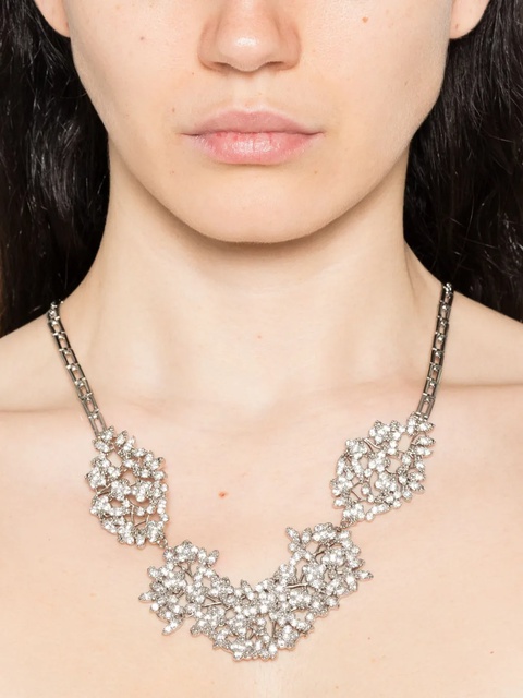 Jil Sander embellished chain necklace - Silver - zdjęcie produktu nr 1
