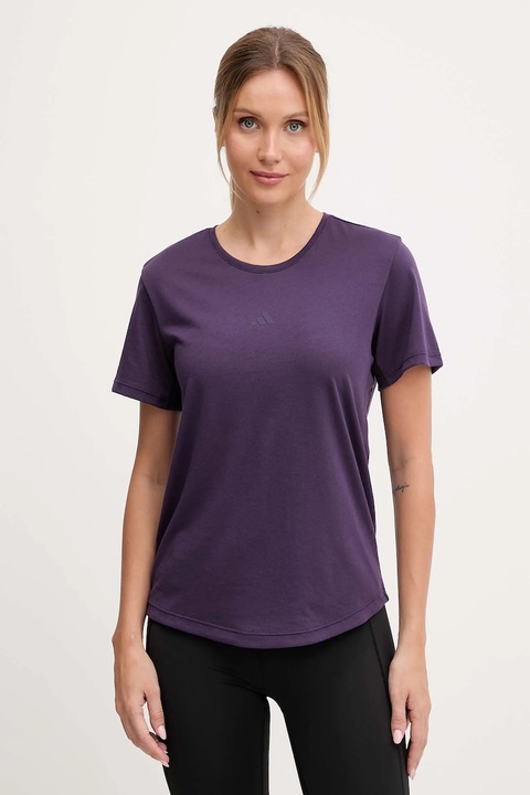 adidas Performance t-shirt do jogi Motion damski kolor fioletowy JM4484 - zdjęcie produktu nr 1