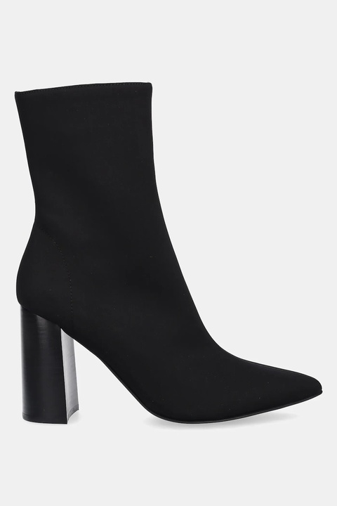 Jeffrey Campbell botki SIREN-24 damskie kolor czarny na słupku 9918-300A - zdjęcie produktu nr 1