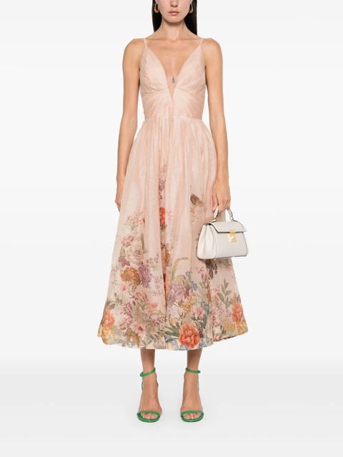 ZIMMERMANN Pavilion midi dress - Orange - zdjęcie produktu nr 2