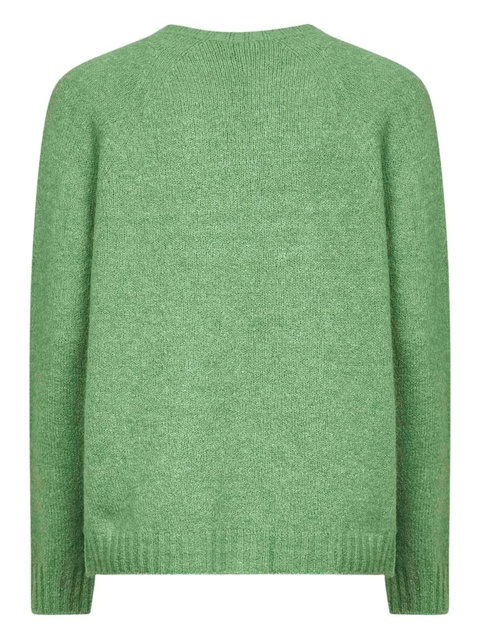 Weekend Max Mara raglan-sleeve ribbed sweater - Green - zdjęcie produktu nr 2