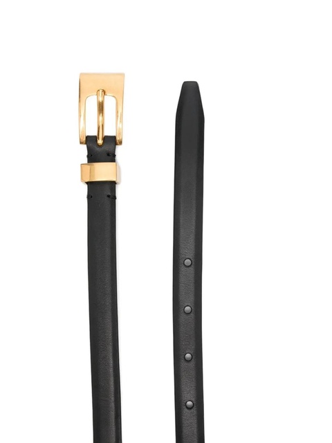 The Row Downtown buckled leather belt - Black - zdjęcie produktu nr 2