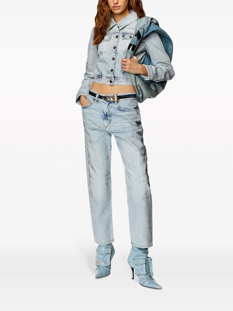 Diesel 2016 D-Air 09I86 boyfriend jeans - Blue - zdjęcie produktu nr 2