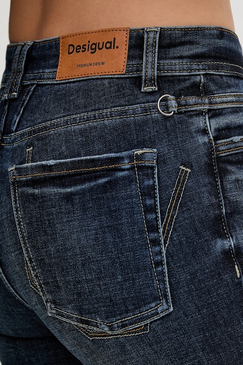 Desigual jeansy FLAIRY damskie high waist 25WWDD09 - zdjęcie produktu nr 1