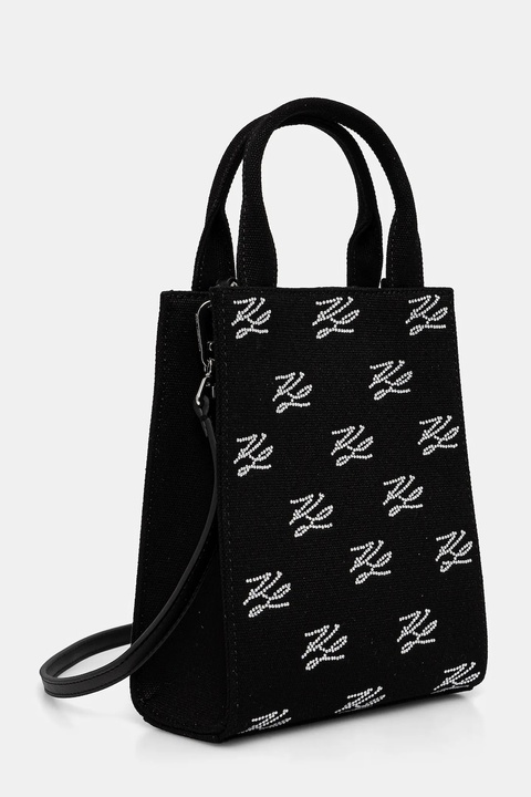 Karl Lagerfeld torebka kolor czarny A1W50026 - zdjęcie produktu nr 1