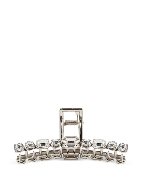 Jennifer Behr Justine crystal-embellished jaw clip - Silver - zdjęcie produktu nr 1