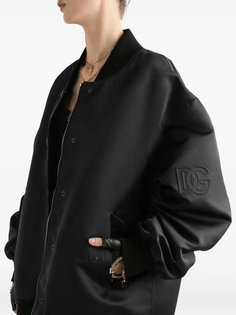 Dolce & Gabbana padded bomber jacket - Black - zdjęcie produktu nr 2