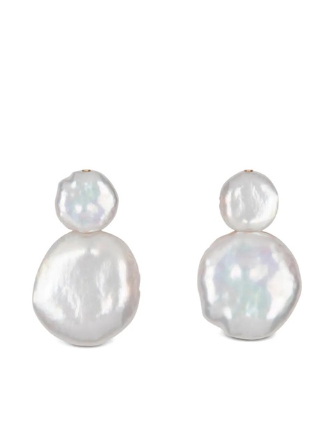 Jennifer Behr Rita earrings - White - zdjęcie produktu nr 1