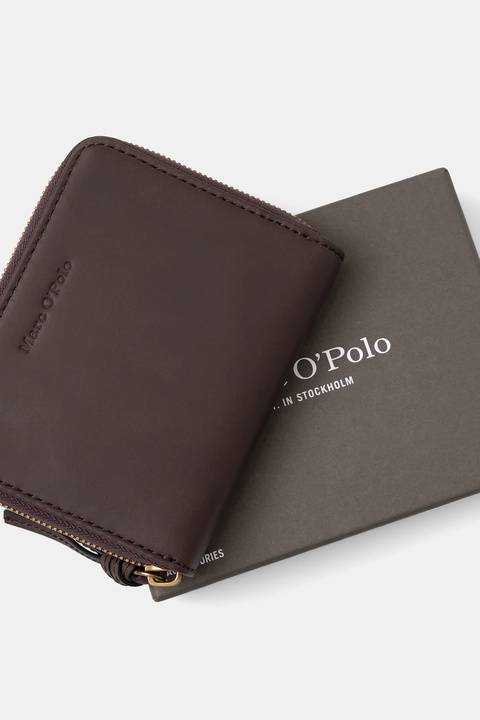 Marc O'Polo portfel skórzany damski kolor brązowy 5000007855 - zdjęcie produktu nr 2