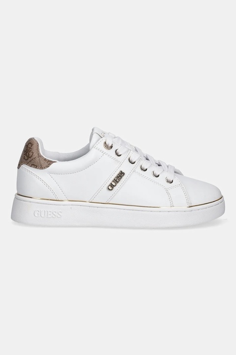 Guess sneakersy BRITZ damskie kolor biały FLFBTZ ELE12 - zdjęcie produktu nr 2