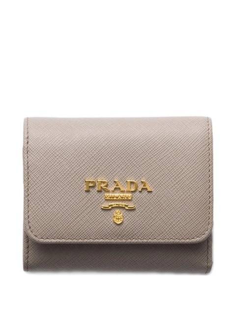 Prada saffiano-leather wallet - Grey - zdjęcie produktu nr 1