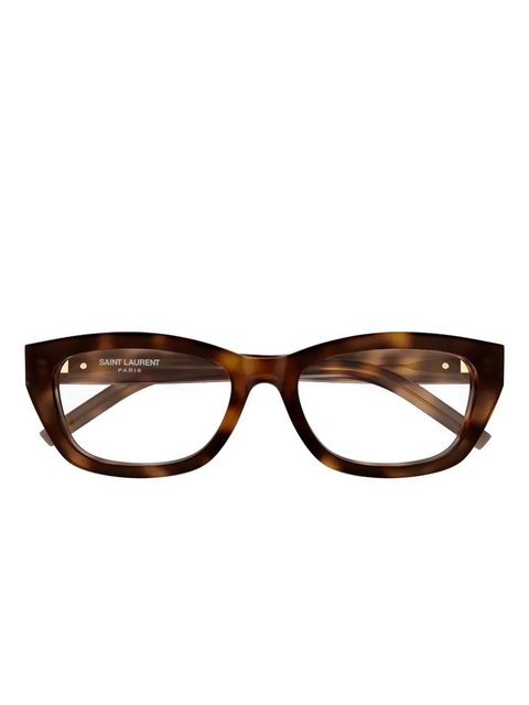 Saint Laurent Eyewear cat-eye glasses - Brown - zdjęcie produktu nr 1